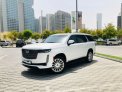 White Cadillac Escalade 2021 for rent in Ras Al Khaimah 1